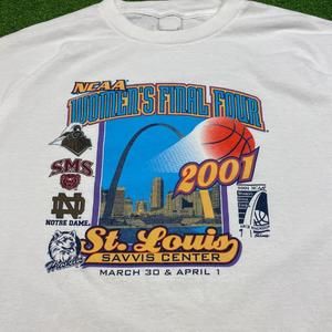 2000 Ncaa Women_S Final Four Notredame Huskies St Louis Savvis Center Shirt